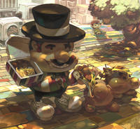 According to Google Translate, the title can be approximated to "Pizza Uncle"