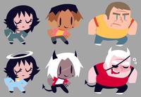 Look at my demon harem dawg I am not making it out of hell