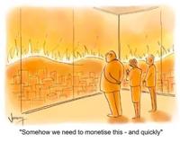 Voncey "Somehow we need to monetise this - and quickly"