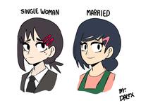 SINGLE WOMAN MARRIED BY: DALEX