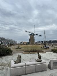'It was also great that Kabosu-chan was in a position to see the windmills. It was the best position...
