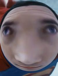 A humorous edit of the Flying Superman Close-up