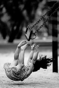 Falling off the swing