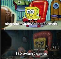 nintendo switch 2 announcement $80 switch 2 games