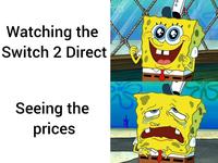 Watching the Switch 2 Direct Seeing the prices