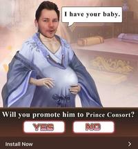 An edit of the "I have your baby" "Call Me Emperor" meme. The meme replaces the emperor with Twitch streamer doro44.