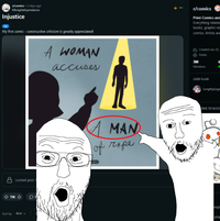 r/comics + 2 days ago Mknightshyamalama Injustice My first comic-constructive criticism is greatly appreciated! r/comics Print Comics and Everything related books, graphic no comics. Artists are А A WOMAN accuses Locked post. 73K D Sort by: Best AMAN of rxpe E Created Jan 25, Public 3M Members USER FLAIR LengthyLega OME TO R/CO mpl atta