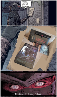 Finally... after all those years HUNT TOGETHER OR DIE TOGETHER... ELDRITCH HUNT Steinhardt's Guide to the It's time to hunt, fellas