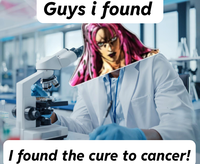Guys i found I found the cure to cancer!