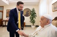 J. D. Vance *immediately dies of cringe* The Pope

It couldn't help the Pope either because he was ill before the meeting too.it had to be him, that last meeting, what a crazy world, why is he so cringe-worthy J. D. Vance