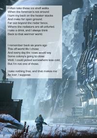 Fan art participating in an RPG project started by "Twitter / X":https://knowyourmeme.com/memes/sites/twitter-x user @lolt64 and various collaborators in January 2025. @lolt64 began posting as though they were soldiers part of a never-ending war on Europa, a moon of Jupiter known for its icy climate, in early 2025, and went on to spawn a new art, meme and fanfiction trend by April 2025.