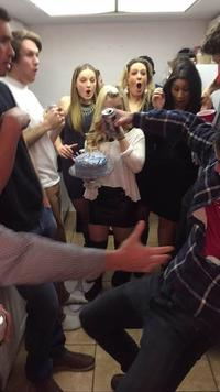 Couldn't wait for cake