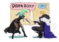 DOWN BOY!! ARF SUSHIRU