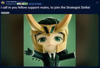 r/marvelrivals ⚫ 1 day ago lovingpersona Loki Top 1% Poster I call in you fellow support mains, to join the Strategist Strike! Discussion