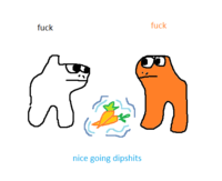 f--- f--- nice going dipshits