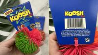 Ultra For Ages 3 to 137 KOOSH Easy to Catch... Hard to Put Down!™ OOSH KOOSH Ball 98905 01400' 0 1993 OddzOn Products Inc. U.S. Patent Nos. 4,756,529 & Des. 317,489. Canadian Patent No. 1,253,531 & Des. 63294. European Patent No. 0295114. Other Patents Pending. The Configuration of these products and items designated and TM are trademarks of OddzOn Products Inc., Campbell, California, 95009. All rights reserved. Made in the U.S.A. CE