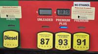 Rejected Product The petroleum product dispensed from this pump does not meet the quality requirements of Minnesota Statutes, Chapter 230, DO NOT SELL OR USE THIS PRODUCT DO NOT REMOVE THIS PRODUCT, OR THIS STICKER, WITHOUT THE PERMISSION OF THE DIRECTOR OF WEIGHTS AND MEASURES #651-539-1555 TA DEPARTMENT OF COMMERCE WEIGHTS & MEASURES DIVISION DIESEL $ 3.8 79 PRICE PER GALLON, ALL TAXES INCLUDED PRICE PER GALLON, ALL TAXES INCLUDED UNLEADED PREMIUM PLUS NO ETHANOL Rejected Product The petroleum product dispensed from this pump does not meet the quality requirements of Minnesota Statutes, Chapter 239 DO NOT SELL OR USE THIS PRODUCT DO NOT REMOVE THIS PRODUCT, OR THIS STICKER, WITHOUT THE PERMISSION OF THE DIRECTOR OF WEIGHTS AND MEASURES #651-539-1555 INNESOTA DEPARTMENT OF COMMERCE WEIGHTS & MEASURES DIVISION PREMIUM Diesel MINIMUM OCTANE RATING (R+M)/2 METHOD MINIMUM OCTANE RATING (R+M)/2 METHOD 87 93 MINIMUM OCTANE RATING (R+M)/2 METHOD 91 PRESS PRESS PRESS PRESS
