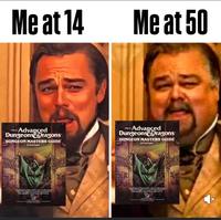 Me at 14 Off Advanced Dungeons Dragons DUNGEON MASTERS GUIDE by Gary Судах Me at 50 Off Advanced Dungeons Dragons DUNGEON MASTERS GUIDE by Gary Gygax
