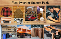 FUNKY JUNK Woodworker Starter Pack drea "I will make everything out of wood!" THE HOME DEPOT Rubio MONOCOAT Enter BLACKTAIL