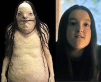 A "meme":https://knowyourmeme.com/memes/memes comparing "_The Last of Us_":https://knowyourmeme.com/memes/subcultures/the-last-of-us-hbo-series actor Bella Ramsey to the Pale Lady from _Scary Stories to Tell in the Dark_.