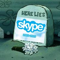 Ris e HERE LIES skype 2003-2025