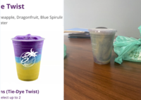 e Twist eapple, Dragonfruit, Blue Spirulir ater 3 Nativer ns (Tie-Dye Twist) elect up to 2 CERY FRESH 491537 CO BL CESLANDFILL VO