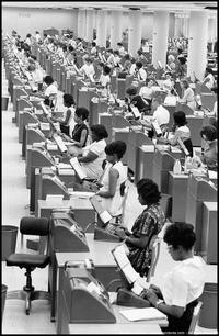 The Baltimore social security office, 1965