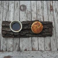 Served on bark