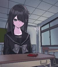 Ame-chan at school 