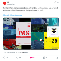 for the unaware this is the FOURTH time bungie has been caught doing this in a game and this seems to be the worse one yet.
Not only did they stealed posters from this artist's portfolio, they stole THE WHOLE ASS PORTFOLIO, the artist hid LOSS of all f------ things, in their art as a joke and its now full on evidence of the plagarism and theft.