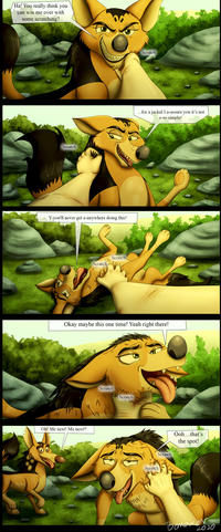 Ha! You really think you can win me over with some scratching? Scratch Y-you'll never get a-anywhere doing this! Scratch Scratch Scratch ...for a jackal I a-assure you it's not s-so simple! Okay maybe this one time! Yeah right there! Oh! Me next! Me next!! Scratch Scratch Scratch Scratch Ooh....that's the spot! Bonaxan 2020