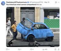TheHistoryOfTheAmericans @TheHistoryOfTh2 - May 15 0 ... The American mind cannot comprehend this car. aris DAMANO GRASSCH 00000 LES HORAIRES 8h à 23 BIENVE AU le dimanche dès Club 271 425 ☐ 1