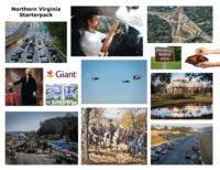 Northern Virginia Starterpack Giant M Smartrip HISTORICAL MARKER AHEAD