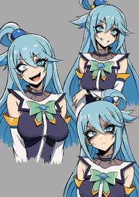 Being called a "useless goddess" is apparently taking a greater toll than usual on her...