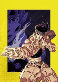 Rohan Kishibe by Gege Akutami for the JoJo magazine 2025 summer. | /r/ShitPostCrusaders/