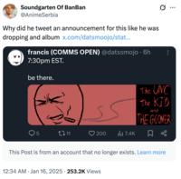 A "tweet":https://knowyourmeme.com/memes/sites/twitter-x joking about "Fallenchungus":https://knowyourmeme.com/memes/people/fallenchungus admitting to having a fart "fetish":https://knowyourmeme.com/memes/subcultures/internet-paraphilias.