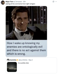 A "quote-tweet":https://knowyourmeme.com/memes/quote-retweets-qrts expressing outrage against right-wingers and conservatives for making transphobic jokes to the suicide of Charlotte Fosgate.