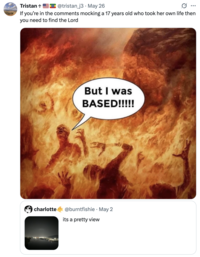 A "quote-tweet":https://knowyourmeme.com/memes/quote-retweets-qrts expressing outrage against right-wingers and conservatives for making transphobic jokes to the suicide of Charlotte Fosgate.