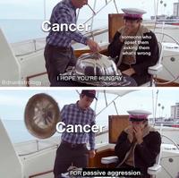 A meme using a scene from "Nathan For You." The meme is about people with the zodiac sign Cancer.