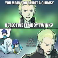 Moonlita YOU MEAN YOU'RE NOT A CLUMSY DETECTIVE FEMBOY TWINK? I can't believe I was in love with a chick Patreon.com/moonllita