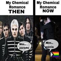 My Chemical Romance THEN My Chemical Romance NOW Ture Mm.. Mm.. parade penis