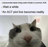 r/acecombat starts doing weird rituals to summon AC8 >Wait a while >An AC7 plot line becomes reality imgflip.com
