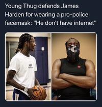 A cropped screenshot of the original He Don't Got Internet "tweet":https://knowyourmeme.com/memes/sites/twitter-x, which was later used in "memes":https://knowyourmeme.com/memes/memes.