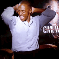 X user @p1xer posted a series of GIFs from a 2016 NBC Deportes interview with Anthony Mackie and Sebastian Stan. The post gathered over 700 notes in nine years.