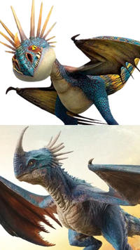 Stormfly then and now 