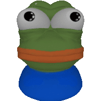 Pepe 3D rotating