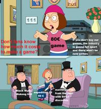 11 1 80€ Don't fans know how much it costs game to make a game? D 0 If you don't buy our games, the industry is gonna fall apart and there won't be new games Ele Black Myth Wukong 60€ expedition 33 50 € TTC TV masterpieces from the past with 50%+ discounts Global HO