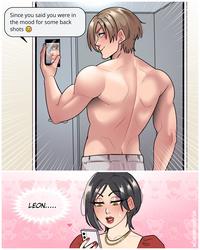 LEON..... Since you said you were in the mood for some back shots ♥DangerousBride