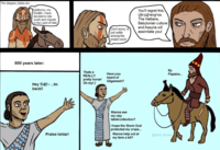 The steppes, 2000s BC... Ueiktoros, my bhrāter, I have decided to ride south and migrate to the Land of Hatti 800 years later: Ο Don't worry, ill just settle among the empty ruins! You'll regret this, Ulk oghenghos. The Hattians, Babylonian culture and Assyria will assimilate you! Thats a REALLY pretty horse! Have you heard of Gilgamesh? By Papaios... Hey -, im Oh my!;) back!! Praise Ishtar! Wanna see my clay tablet collection? I hope the Storm God protected my crops... Wanna help out at my farm a bit? @Dokk_Draws