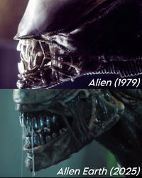 الأمل www Alien (1979) Alien Earth (2025)"